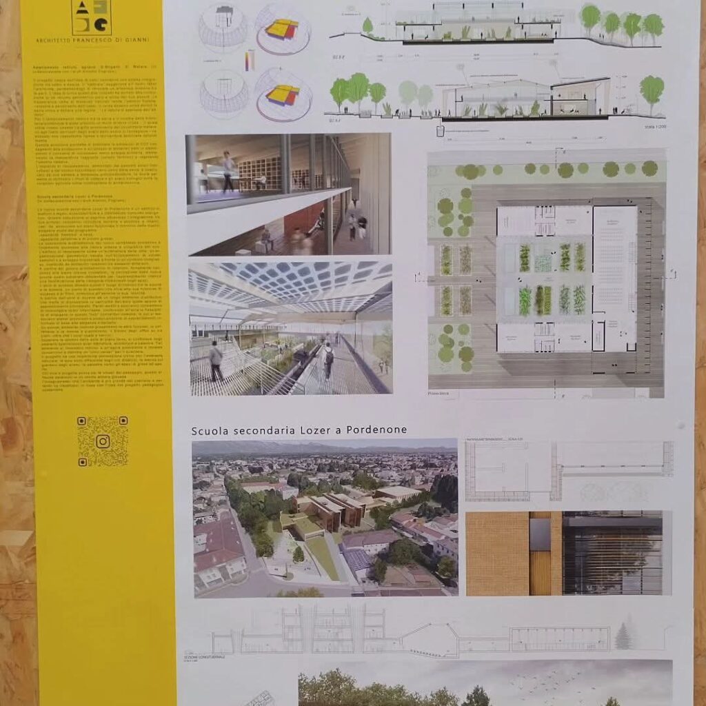 Mostra di progetti di architettura a Pescara - tavola