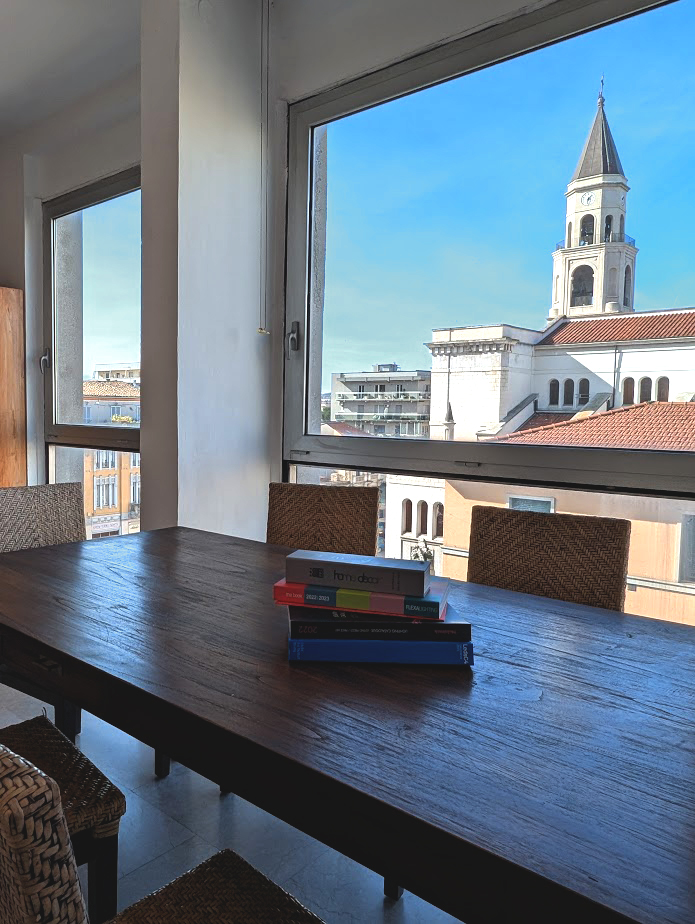 sala riunioni nello studio dell'architetto Di Gianni Francesco