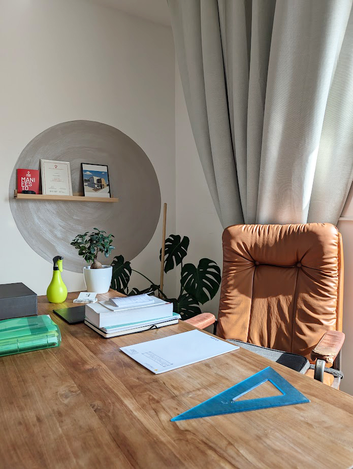 lo studio dell'architetto Di Gianni a Pescara